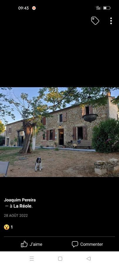 Chambres 2 Personnes Dans Notre Maison Girondine Saint-Martin-de-Lerm Екстериор снимка